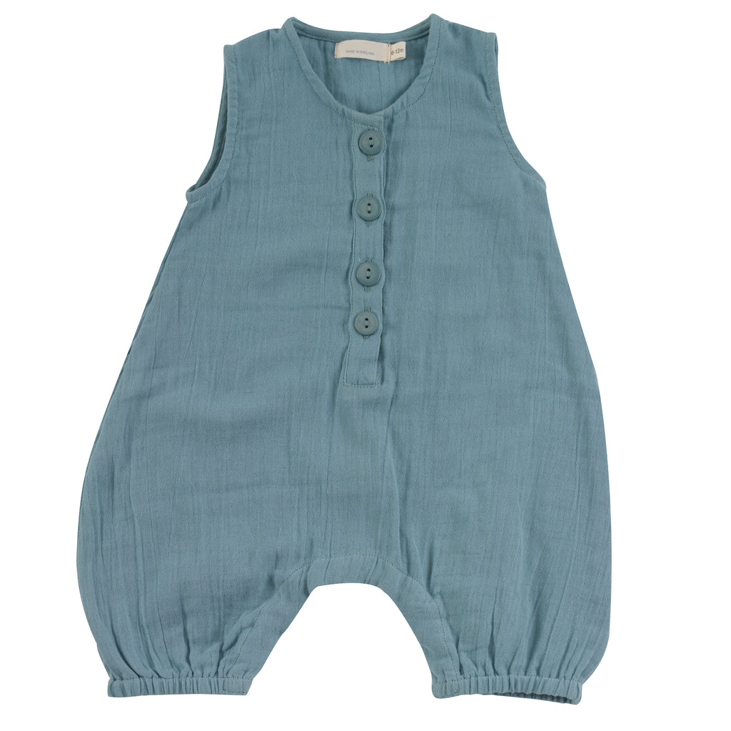 Baby All In One (Muslin) Turquoise