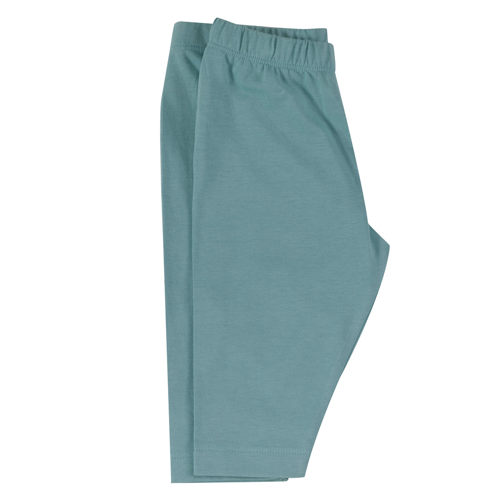 Capri leggings (plain) pink and (plain) turquoise