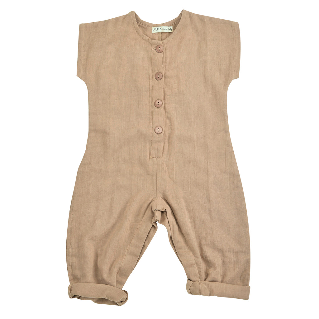 Jumpsuit muslin Ivy/Pink/Taupe/Turquoise