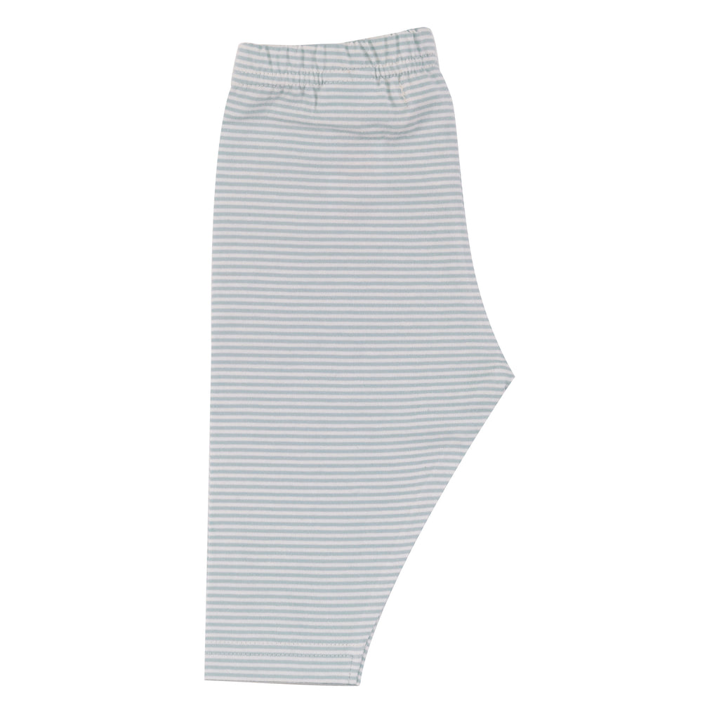 Pigeon Organics Capri legging (Fine Stripe) Turquoise