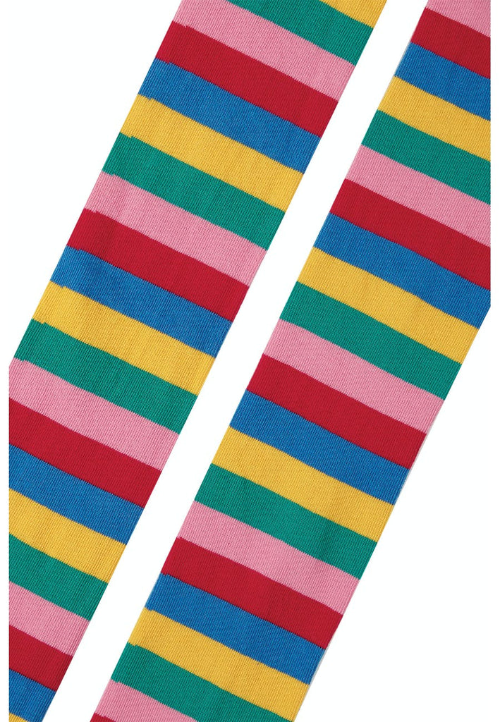 Frugi Tamsyn Tights Rainbow Stripe