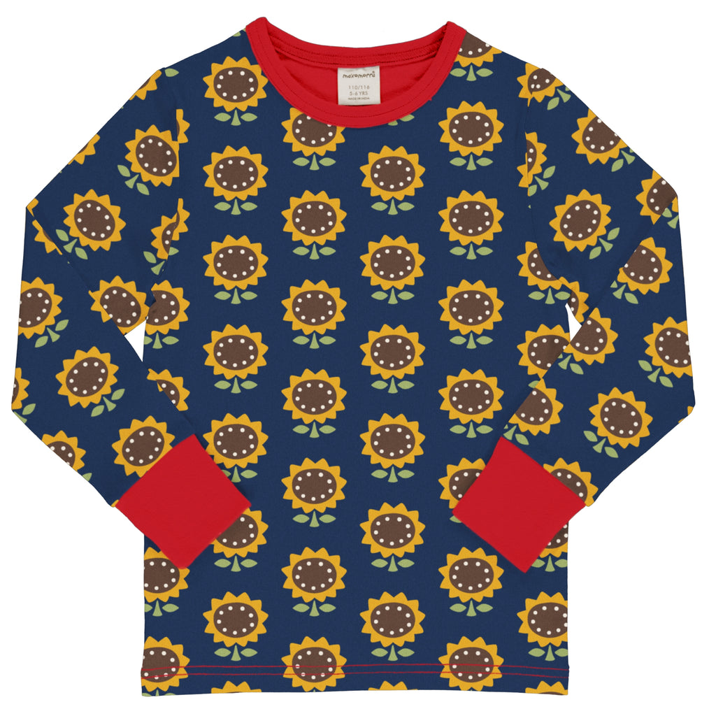 Maxomorra  Sunflower Top LS