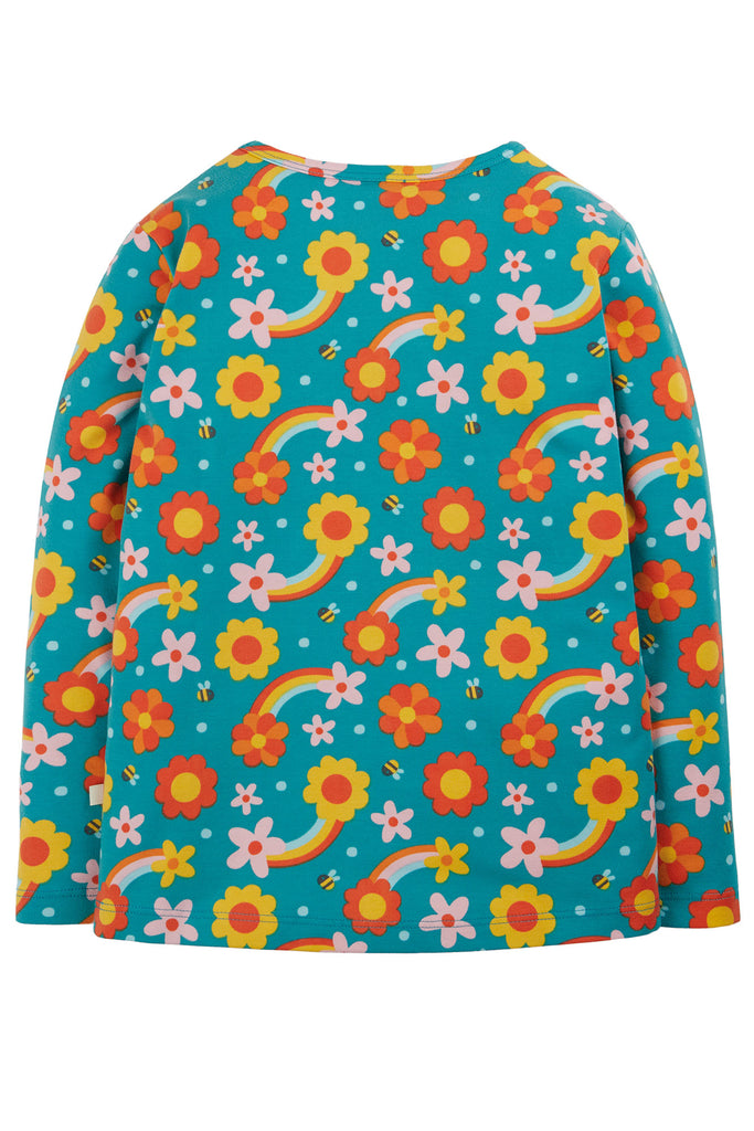 Frugi Bryher Top Dahlia Skies