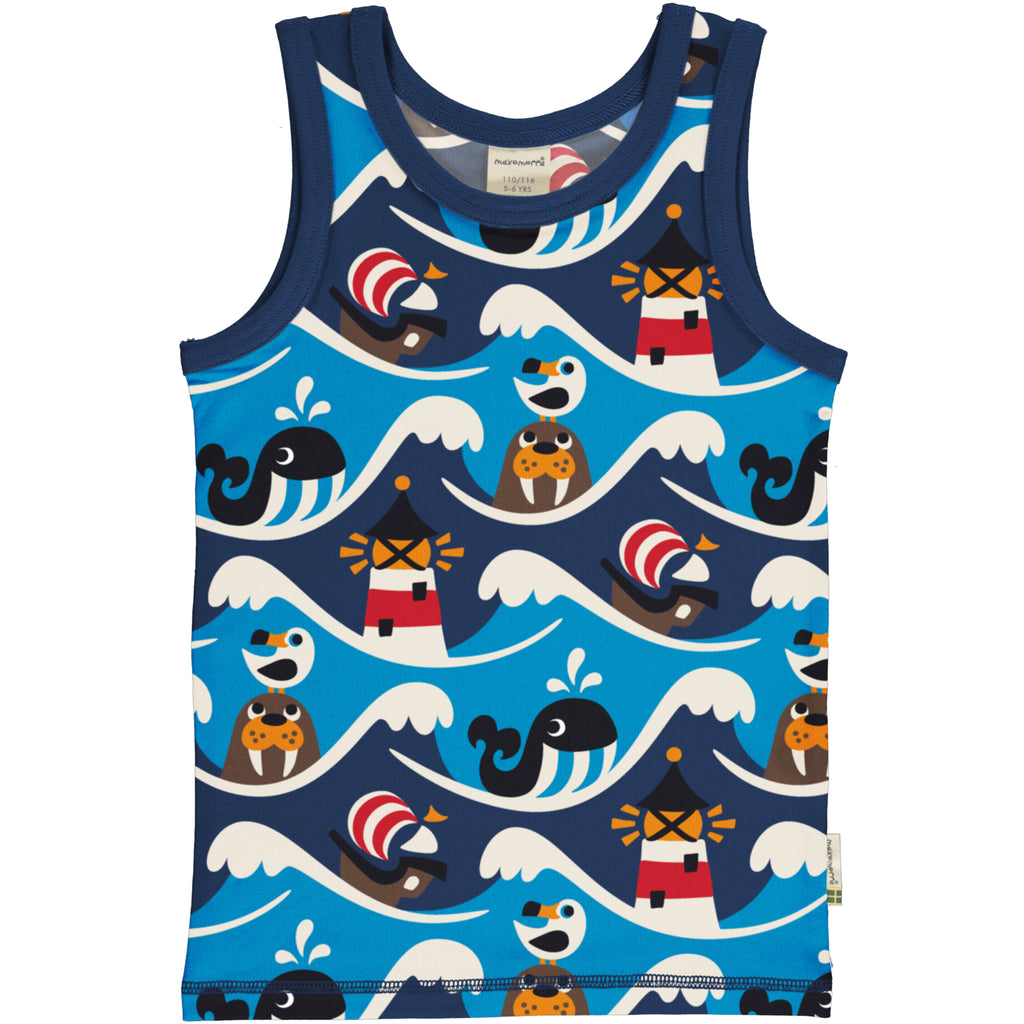 Maxomorra Tank top Ocean