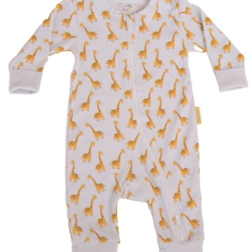 BabyBoo Giraffe print Romper