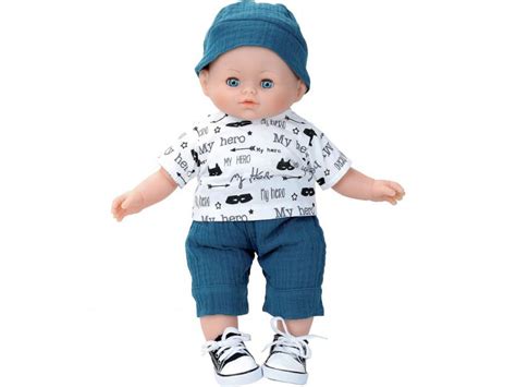 Petitcollin 36cm Doll Baby Boy Marius