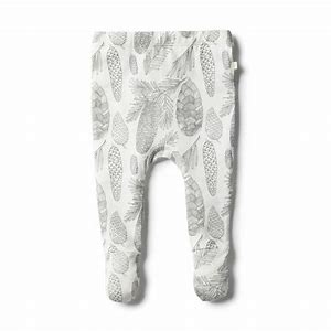 wilson and frenchy organic little spruce footed leggings