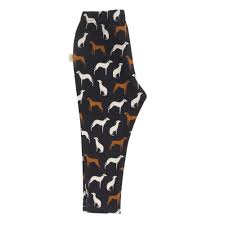 Pigeon Organics leggings plain Dogs (Navy)AOP