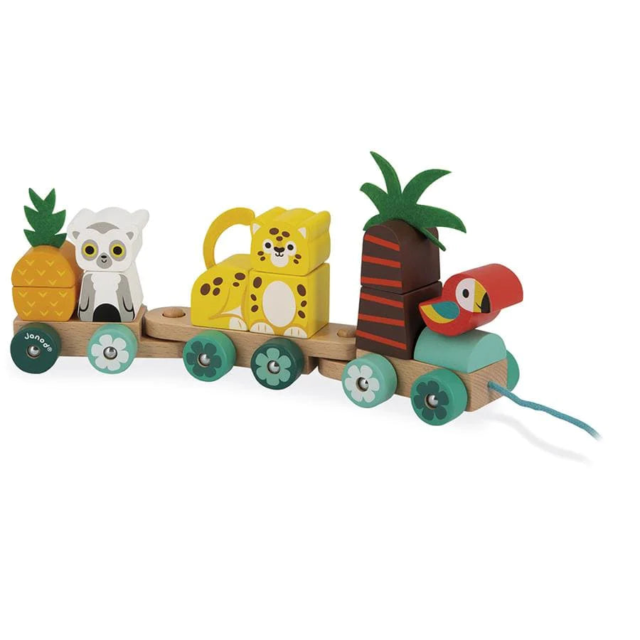 Janod Pull along Tropical Train