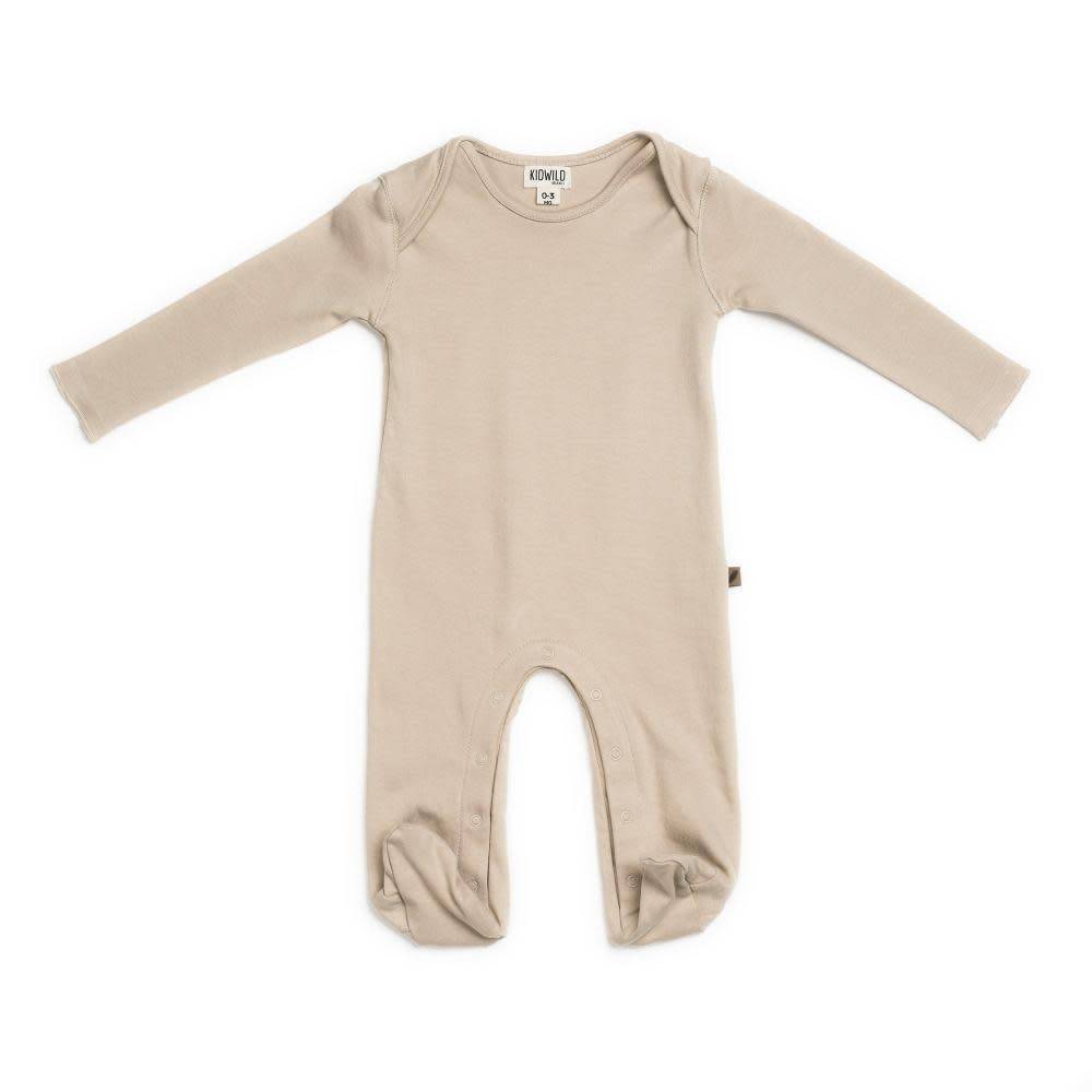 KidWild Footed Jumpsuit Dune
