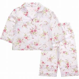 Powell Craft Elisa Rose Floral Print Pyjama Set