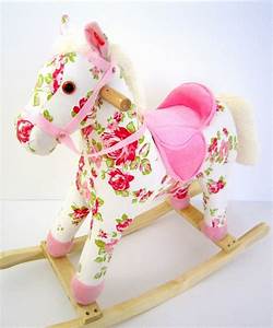 Floral Rocking Horse