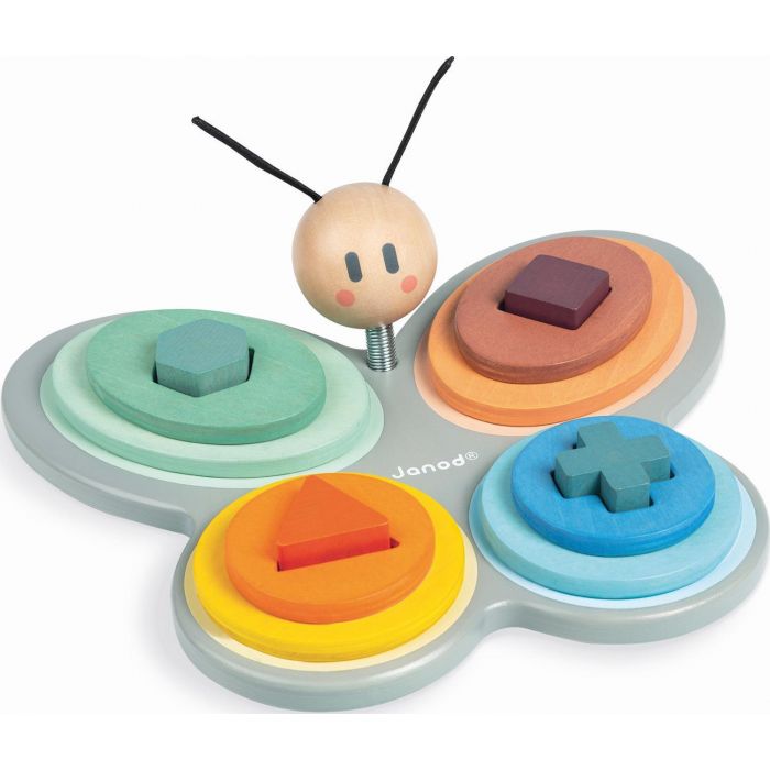 Janod Sweet Coccon Butterfly Shape Sorter